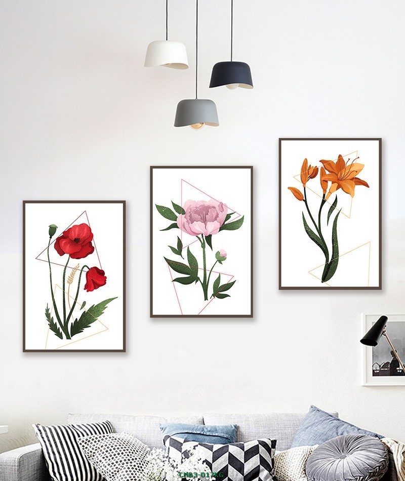 Hoa - tranh vẽ CHB3-017KG